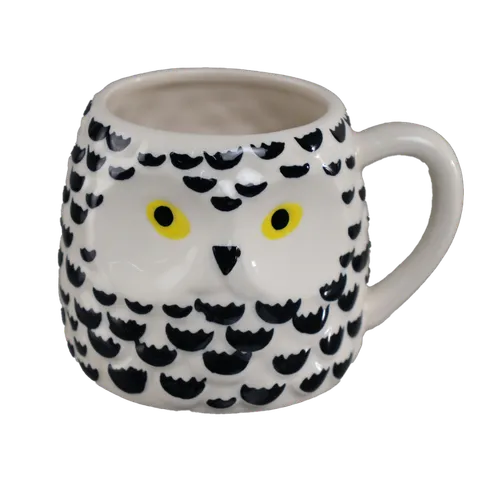 Black & White Owl Creamer