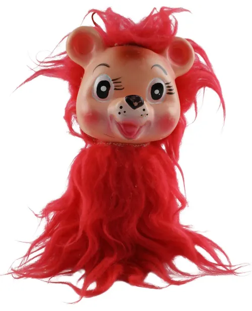 Vintage Fuchsia Bear