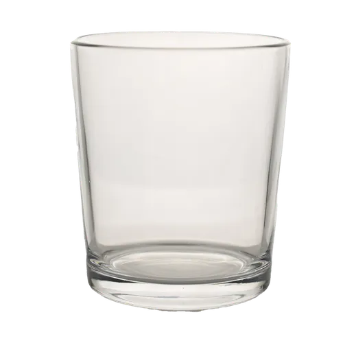 Clear Glass Low Ball Drinking Glass