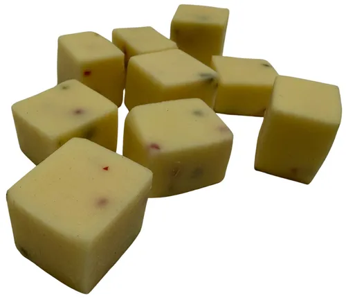 Artificial Havarti With Jalapeño Cheese Cube