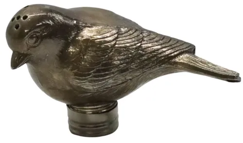 Cast Metal Bird Salt Shaker