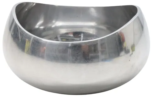Polished Stainless Steel Tilt Bowl