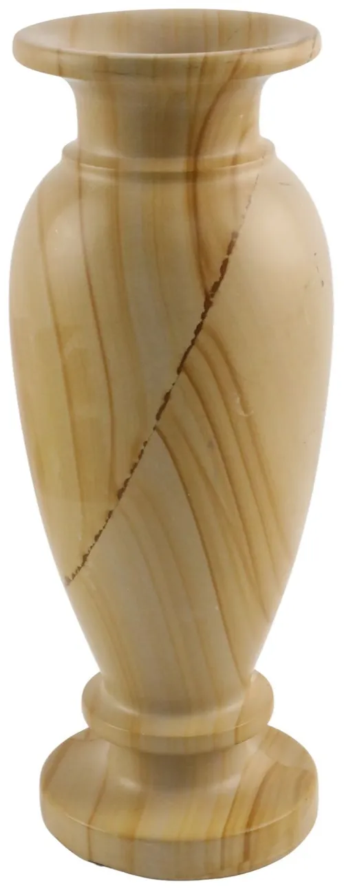 Woodgrain Petrified Wood Vase