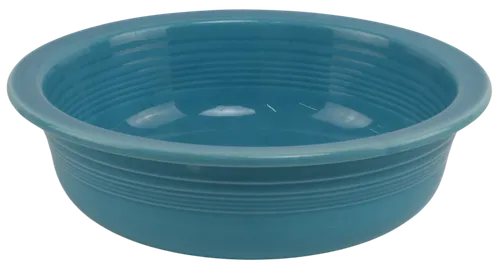 Antique Soft Blue Serving Bowl