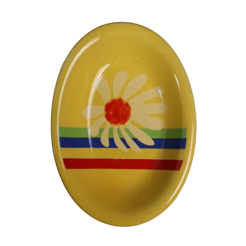 Rainbow Daisy Yellow Spoon Rest