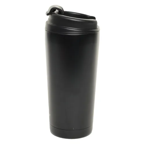 Obsidian Black Metal Travel Mug