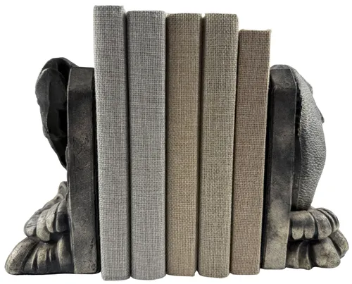 Metal Fish Bookend Set