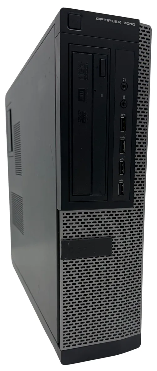 Silver & Black Computer Tower