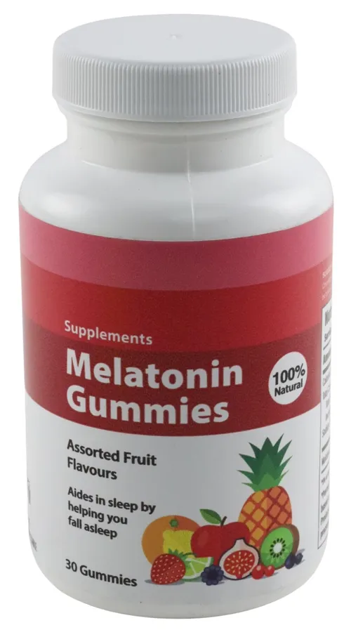 Generic Melatonin Gummies Bottle