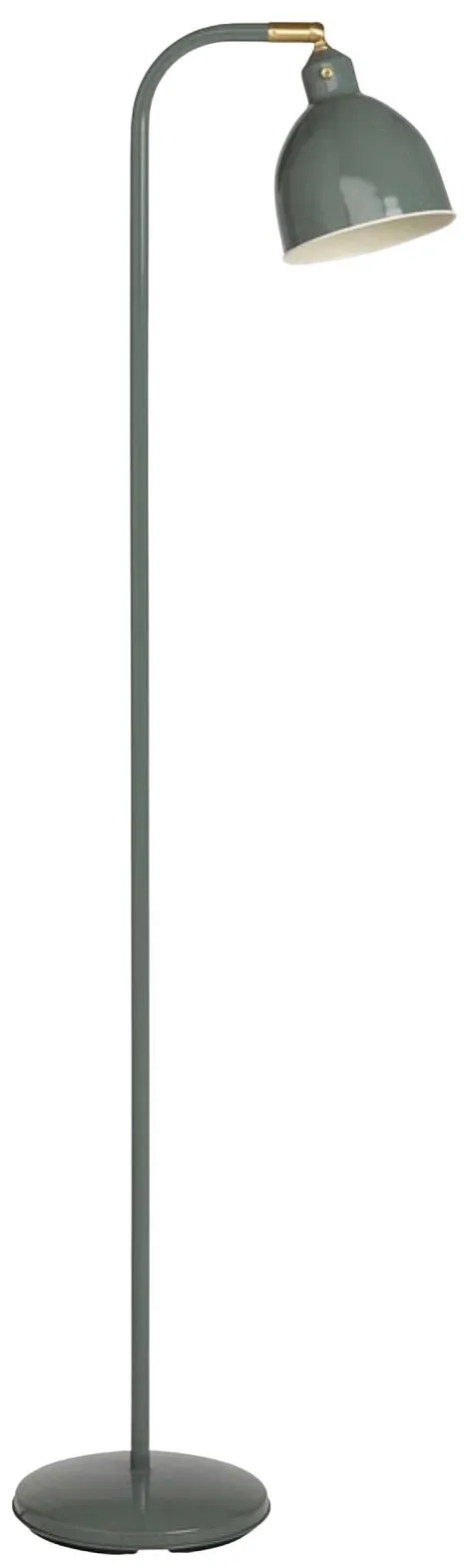 Green Metal Floor Lamp