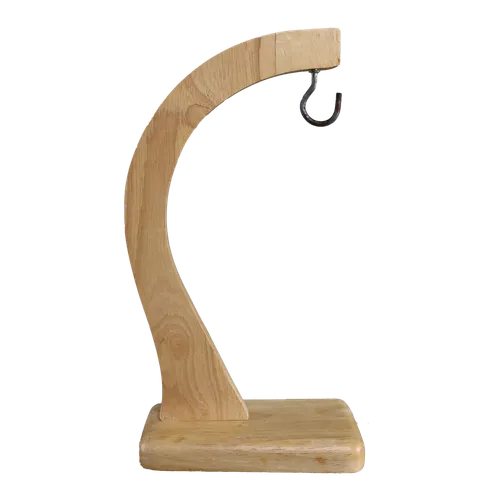 Light Wood Banana Hanger Stand
