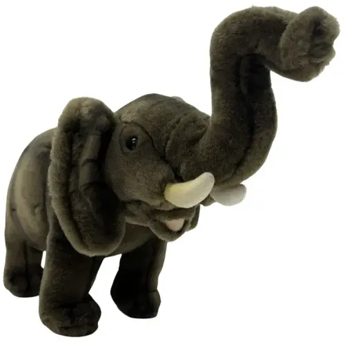 Elephant With Trunk Stuffed Animal
