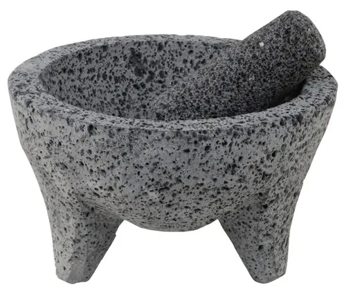Large Volcanic Stone Molacajete