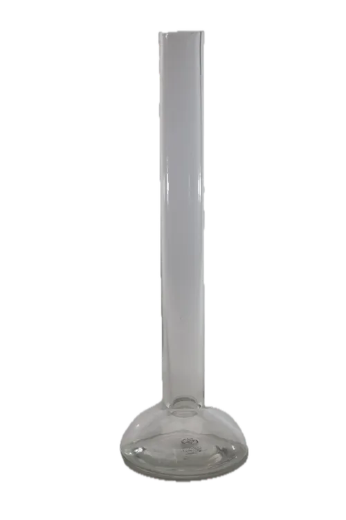 Tall Slender Clear Glass Bud Vase