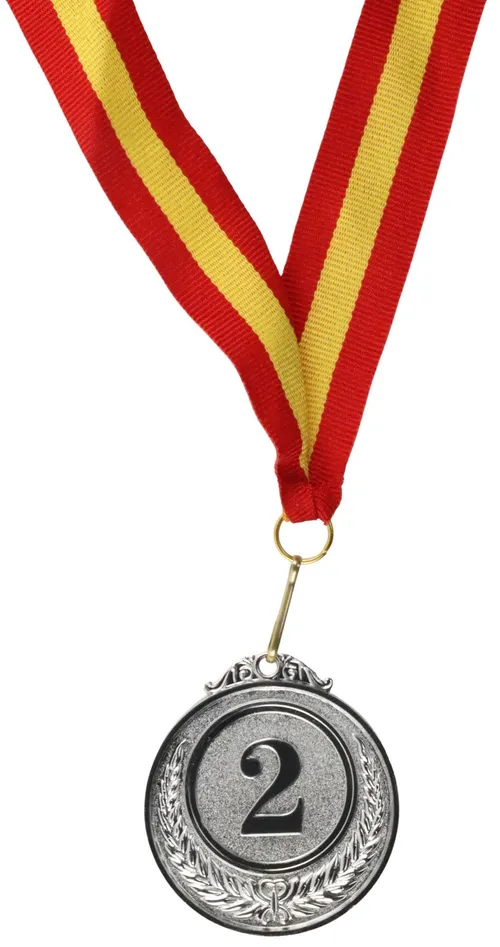Award Medal On Ribbon - N