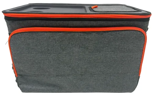 Grey & Orange Fabric Cooler