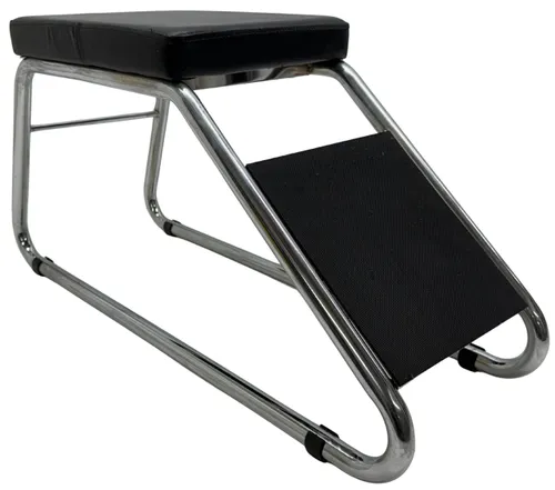 Black & Silver Shoe Fitting Stool