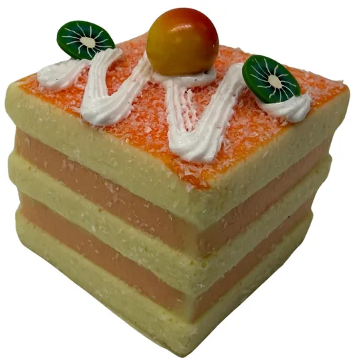 Artificial Orange Kiwi Cake Pastry