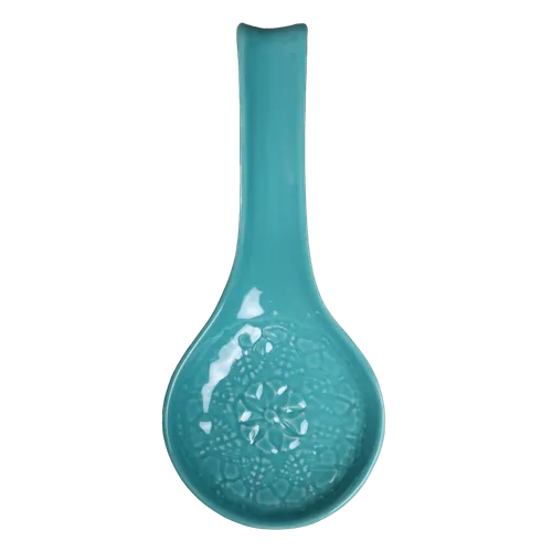 Aqua Blue Spoon Rest
