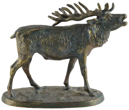 Bronze Metal Moose Statue