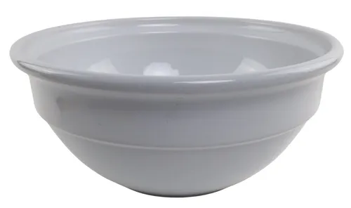 French White Ceramic Mixing Bowl