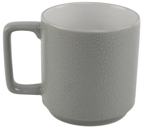 Light Putty Embossed Pattern Mug