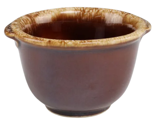Brown Glazed Ceramic Ramekin