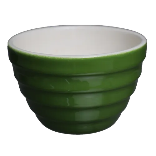 Pear Green Ribbed Ceramic Small Bowl