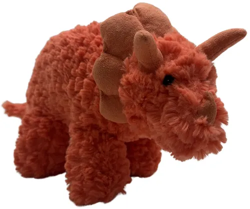 Orange Dinosaur Plush Stuffed Animal