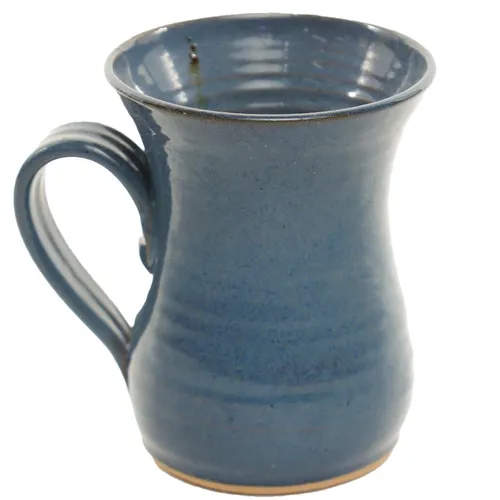 Stormcloud Blue Fluted Mug