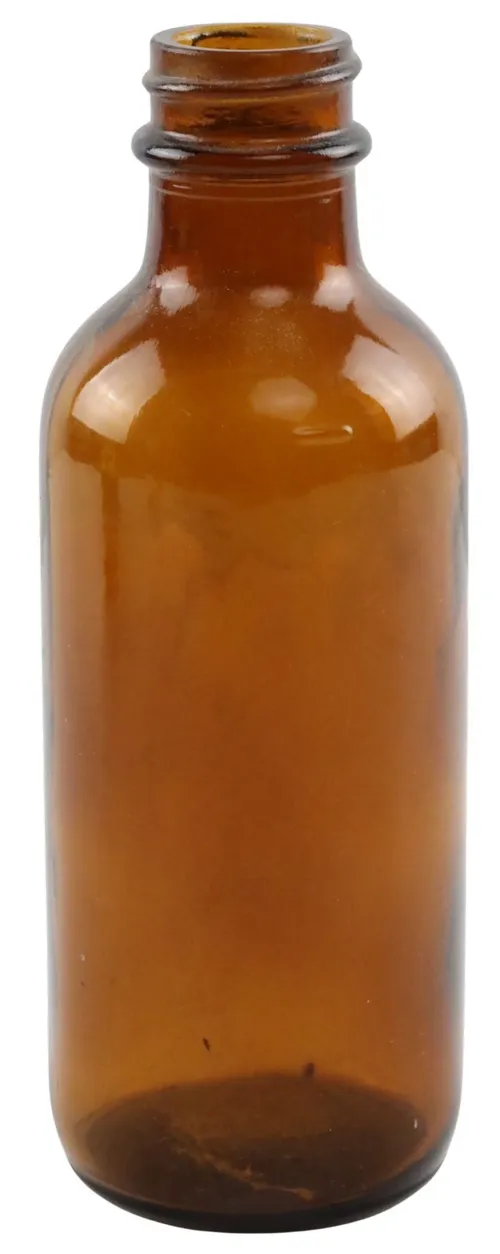 Amber Glass Apothecary Bottle
