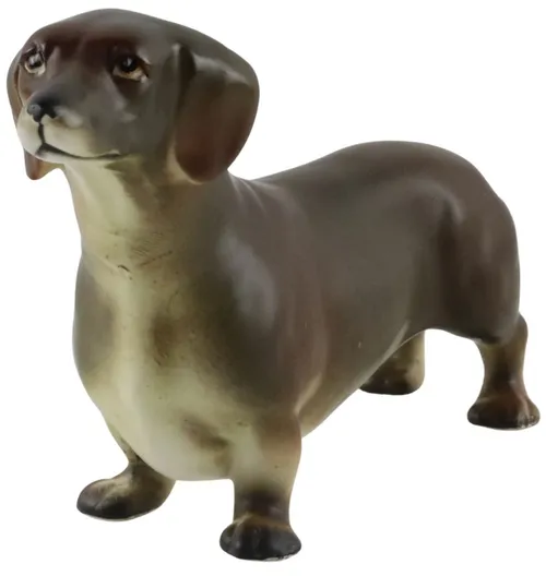 Brown Ceramic  Dachshund Wiener Dog