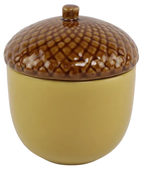 Ceramic Acorn Candle
