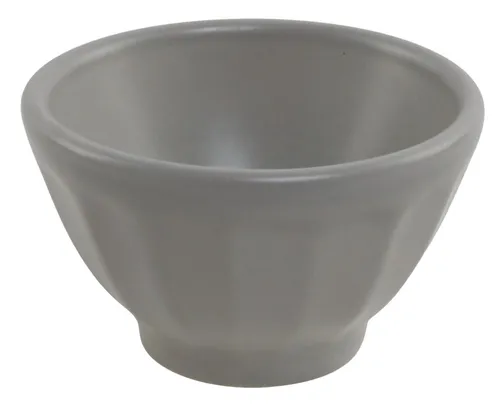 Matte Stone Grey Fluted Ramekin