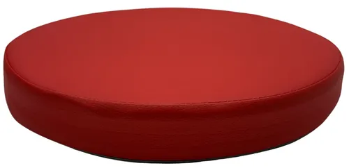 Round Children's Red Floor Cushion