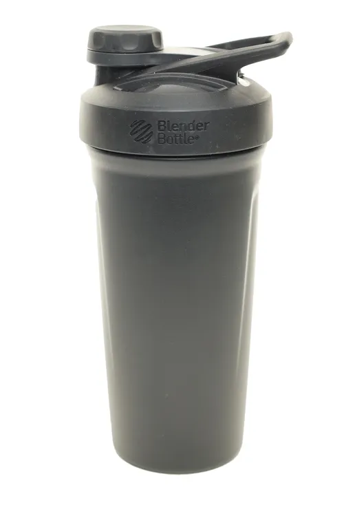 Matte Onyx Black Metal Water Bottle