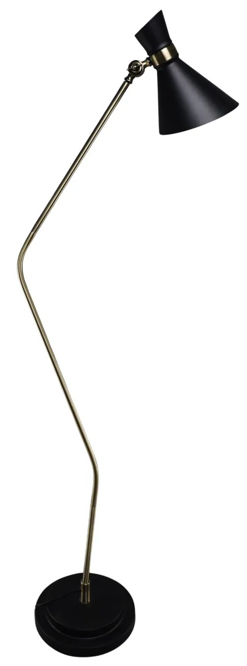 Black & Gold Floor Lamp