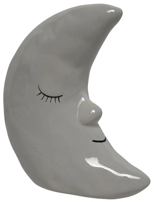 White Ceramic Moon 