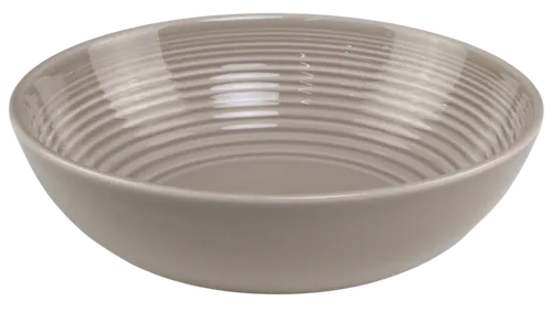 Ecru Brown Cereal Bowl 