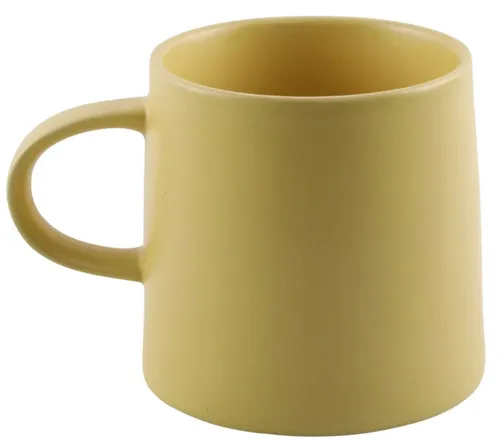 Matte Yellow Ceramic Mug