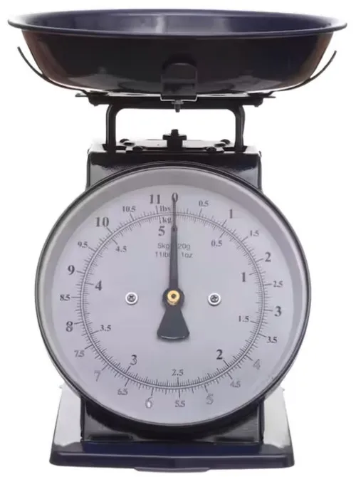 Navy Blue Kitchen Scale