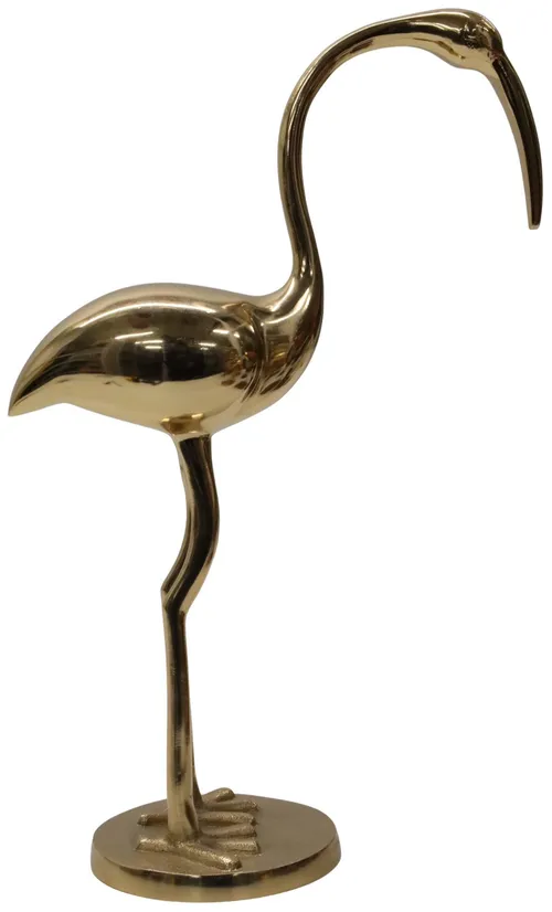 Brass Flamingo - Large
