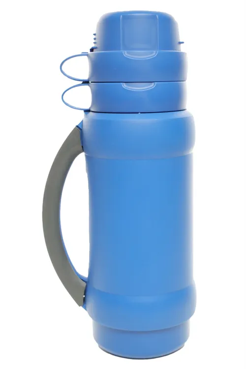 Han Blue Plastic Thermos