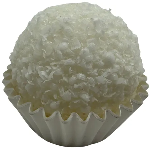 Artificial White Brigadeiro Ball