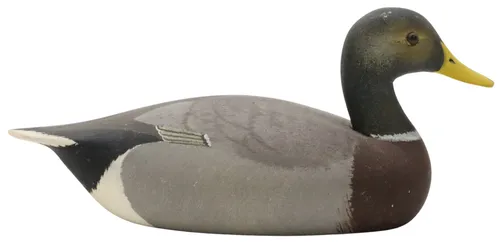 Wood Carved Mallard Duck Decoy