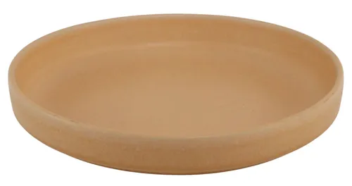 Peach Stoneware Pasta Bowl
