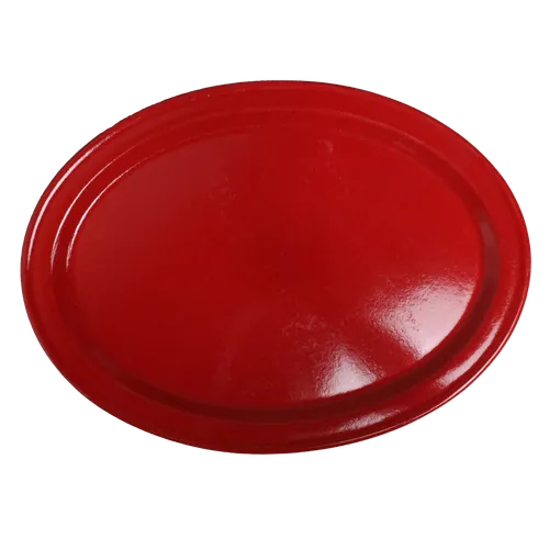 Candy Apple Red Large Oval Serving Platter