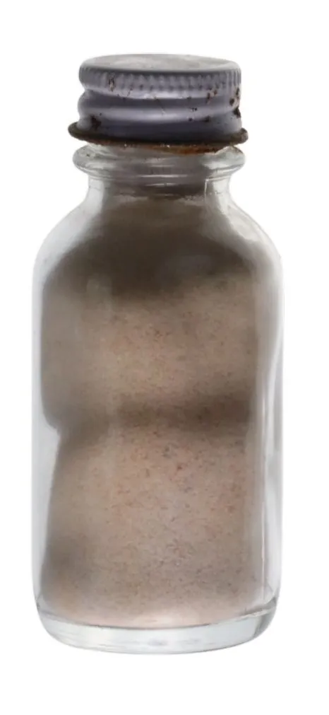 Clear Glass Apothecary Bottle - J