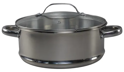 Stainless Steamer Pot Insert With Lid