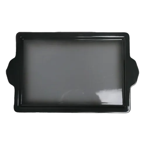 Gradient Grey Ceramic Serving Tray